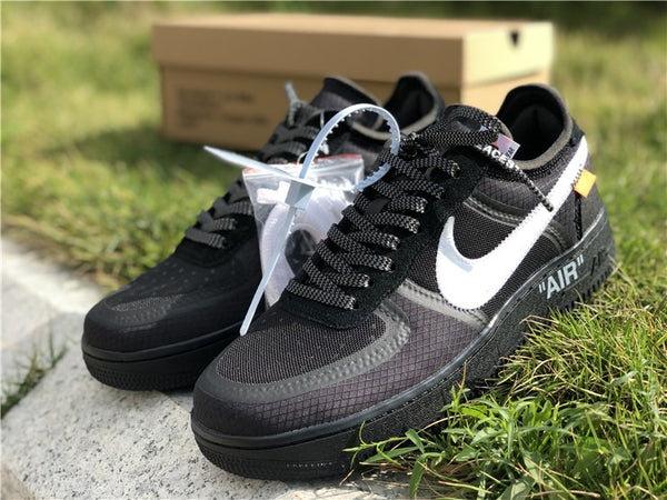 Nike Air Force Low Off-White Black White – Sayless THREADS
