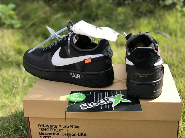 Get The OFF-WHITE x Nike Air Force 1 Low Black This Week